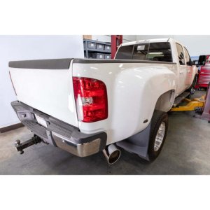 Chevrolet 2500 Performance Exhaust - Banks Power - 5-inch DPF-back with Monster Exhaust and SideKick tip - Chrome - `11-`15 Chevrolet 2500 Performance Exhaust - Banks Power - 5-inch DPF-back with Monster Exhaust and SideKick tip - Chrome - `11-`15